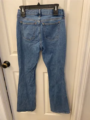 Abercrombie & Fitch Light Blue Bootcut Jeans thumbnail 6