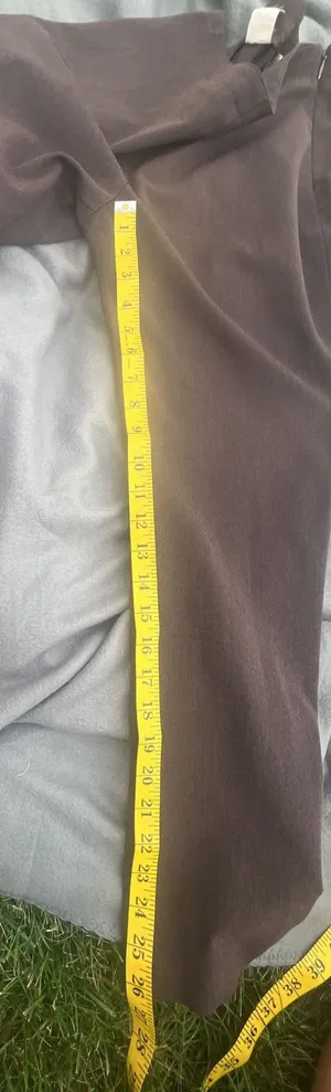 Lauren Ralph Lauren Petite Brown Pull-On Stretch Pants Size 8P thumbnail 10