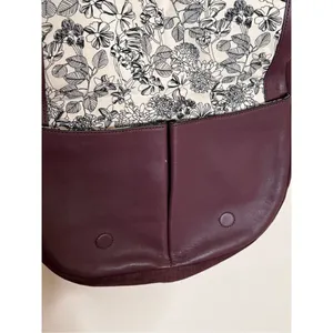 Vera Bradley Plum Leather Shoulder Bag thumbnail 5