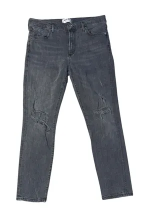 Agolde‎ Jeans Womens 31 Grey Excellent Distressed Slim Fit A018 F-786 thumbnail 1