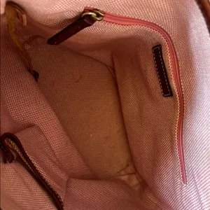 Dooney & Bourke Brown Monogram Tote Bag thumbnail 2