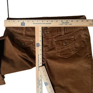 Y2K Aéropostale Corduroy Pants 9/10 Early 2000s Straight Leg Low Rise‎ Capri thumbnail 12