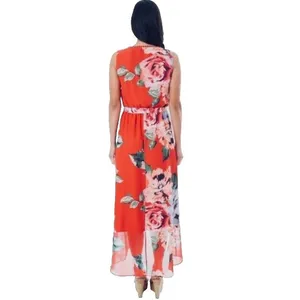 Apt. 9 Women’s Hi‑Low Dress Pink Floral Sleeveless Size Medium NWT thumbnail 2