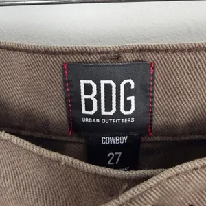 BDG Urban Outfitters Cowboy Jeans Colorblock Brown High Rise Straight Size 27 thumbnail 6