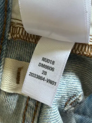 NWT‎ Madewell Low-Slung Baggy Jeans Hallstead Wash Rigid Size 28 thumbnail 11
