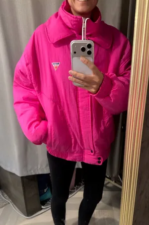 Vintage 80's 90's Yes Sun Sport Good Co. Ski Jacket in Pink Size XL thumbnail 1