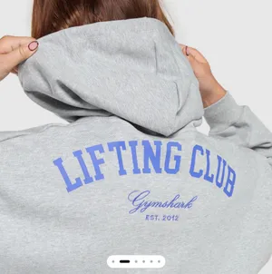 NWT gymshark cropped hoodie thumbnail 2
