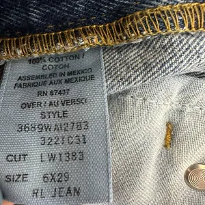 Polo Jeans Company Ralph Lauren Vintage Cut Off Jean Shorts Women's Size 6 thumbnail 3