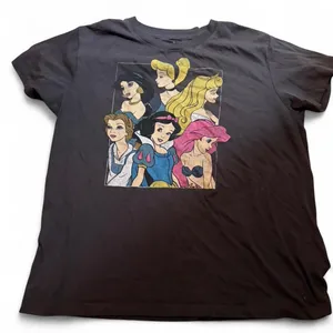 Disney Princesses black t-shirt thumbnail 1