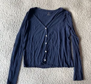 Aerie‎ medium blue blouse thumbnail 1