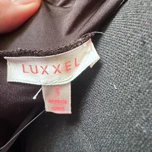 Luxxel Seduced Dress‎ with Halter Top Bodysuit and Sheer Floral Attached Skirt thumbnail 6