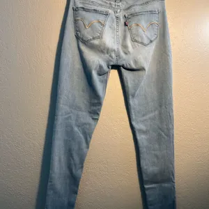 Levi's Y2K Vintage Blue Skinny Jeans with Slim Fit Straight leg SZ 26/30 Denim thumbnail 7