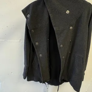 Lululemon Gratitude Wrap Heathered Inkwell Cardigan‎ Shawl Collar Size 6 thumbnail 6
