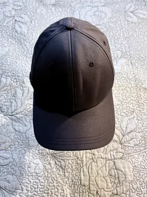 Lululemon Black Adjustable Performance Cap Tonal X Pattern Underbrim 💛 thumbnail 9