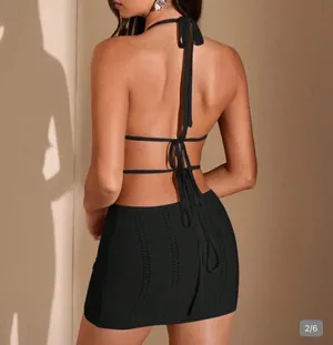 Mini dress Black Size M thumbnail 2