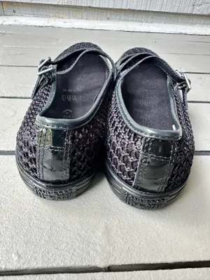 Converse Dainty Mary Jane Breezy Knit Flats Shoes/ black NWOT~7 thumbnail 4