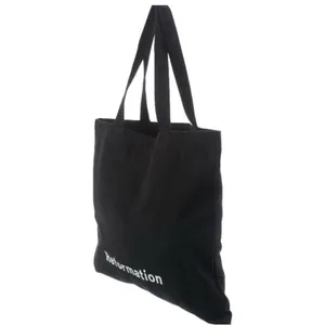 ✨Reformation Small Black Canvas Tote Bag✨ thumbnail 6