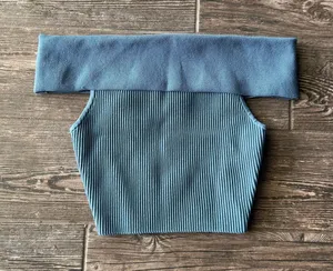 Aritzia Sculpt Knit Off The Shoulder Top thumbnail 1