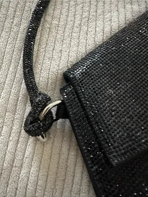 Vintage Black Sparkle Evening Top thumbnail 6