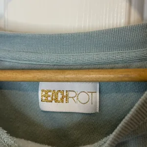 Beach Riot Beach Club Surf Spray Blue Oversized Crewneck Sweatshirt thumbnail 5