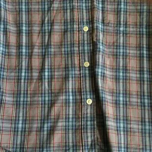 American Eagle Vintage Plaid Purple Button Down Shirt - Sz Medium thumbnail 6