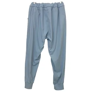 Sage Collective Women's Dusty Blue High Rise Drawstring Activewear Joggers L EUC thumbnail 7