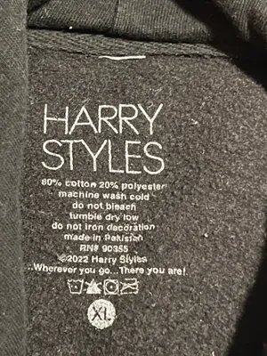 Adult Unisex XL Official Harry Styles Love On Tour Graphic Hoodie thumbnail 5