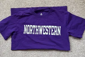 Purple Northwestern T-shirt thumbnail 1