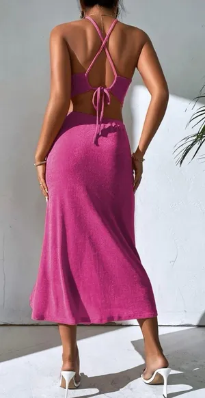 SheIn Pink Skirt thumbnail 3