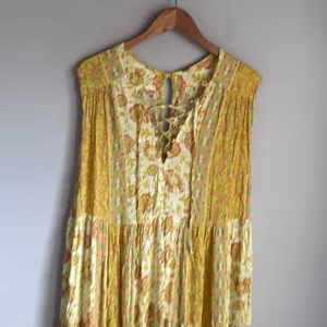 FREE PEOPLE Hanalei Bay Dress in Yellow Combo Small thumbnail 5