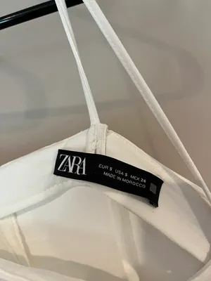 ZARA White Mini Dress thumbnail 3