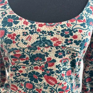 Free People Melanie‎ Long Sleeve Top medium cottagecore boho layered thumbnail 4