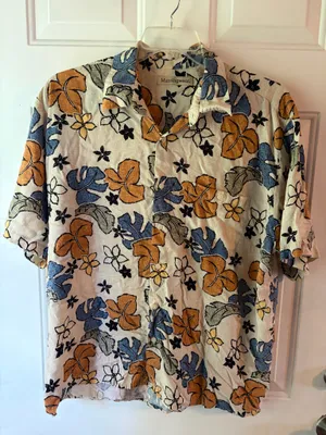 Munsingwear XL Hawaiian Resort Vacation Yacht Tropical Ocean thumbnail 1