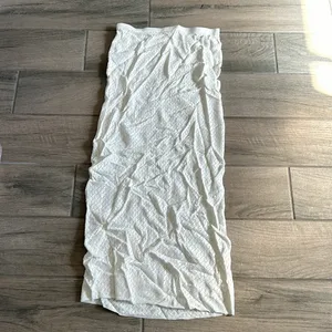 Dynamite white maxi skirt thumbnail 4