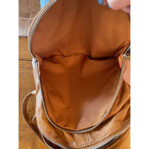 LIEBSKIND BERLIN ALITA LEATHER BACKPACK Tan thumbnail 6