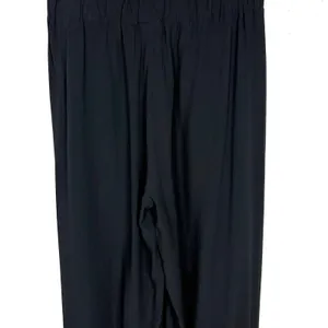 Sun68 Womens Viscose Wide Leg Drawstring Pants Black Relaxed Beach Size Medium thumbnail 13