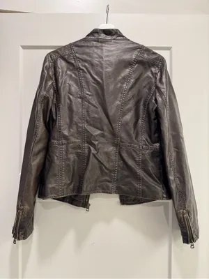 TCEC Faux Leather Moto Jacket thumbnail 5