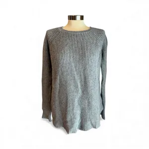 Marine Layer Gray Knit Comfy Casual Women's Cozy Sweater thumbnail 3