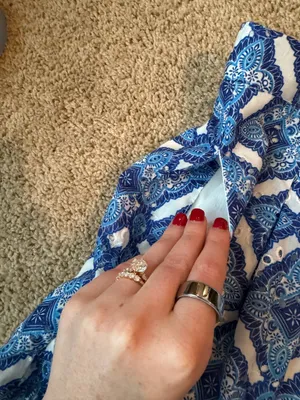 Blue and white shorts Size XS thumbnail 4
