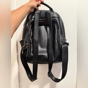 Bromen Elegant Black Backpack‎ Unisex thumbnail 5
