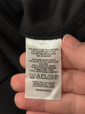 Lou & Grey Black Pull-On Flare Yoga Athleisure Lounge Pants Side Pockets size M thumbnail 8