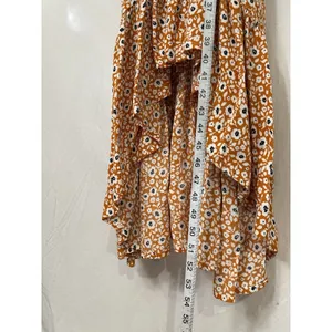 Vici Kissed By The Sun High Low Pocketed Tie Maxi Sz Medium Dress thumbnail 8