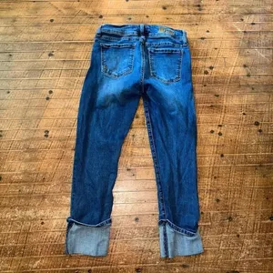Kut from the Kloth size 4 cuffed luxe cropped jeans thumbnail 4