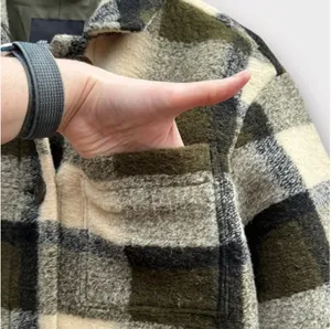 Madewell Belrose Plaid Wool Blend Shirt Jacket thumbnail 4