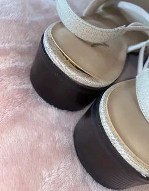 Life Stride oatmeal heeled sandals thumbnail 3