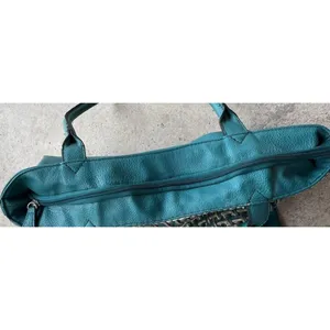 Vintage Style & Co. Sling Woven Blue Large Shoulder Bag Tote Women’s Purse thumbnail 12