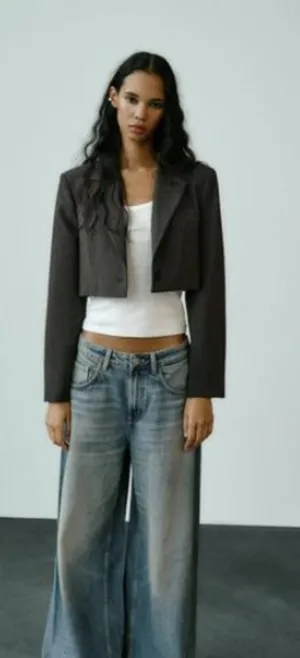 ZARA Jacket Cropped thumbnail 1