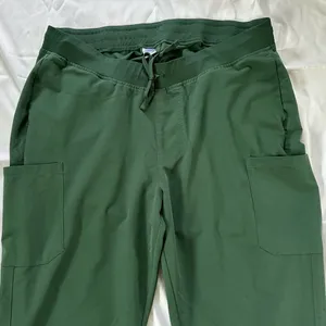 Mandala Scrubs 9 Pocket Cargo Pants Midnight Green Sz 2XL thumbnail 4