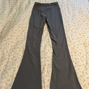Amazon Women's High-Waisted Flare Yoga Pants - Dark Grey thumbnail 4
