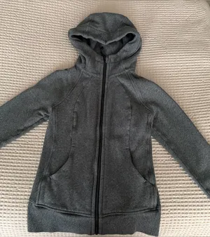 Gray Lululemon Scuba Hoodie thumbnail 1